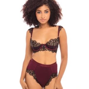 NWT Oh La La Cheri Nicole Bra and Panty Set